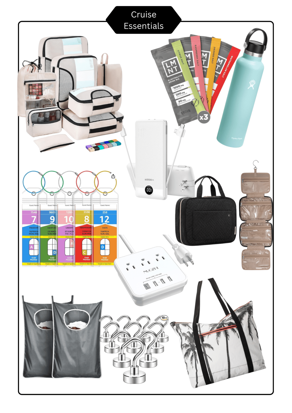 My Top 12 Cruise&nbsp;Essentials